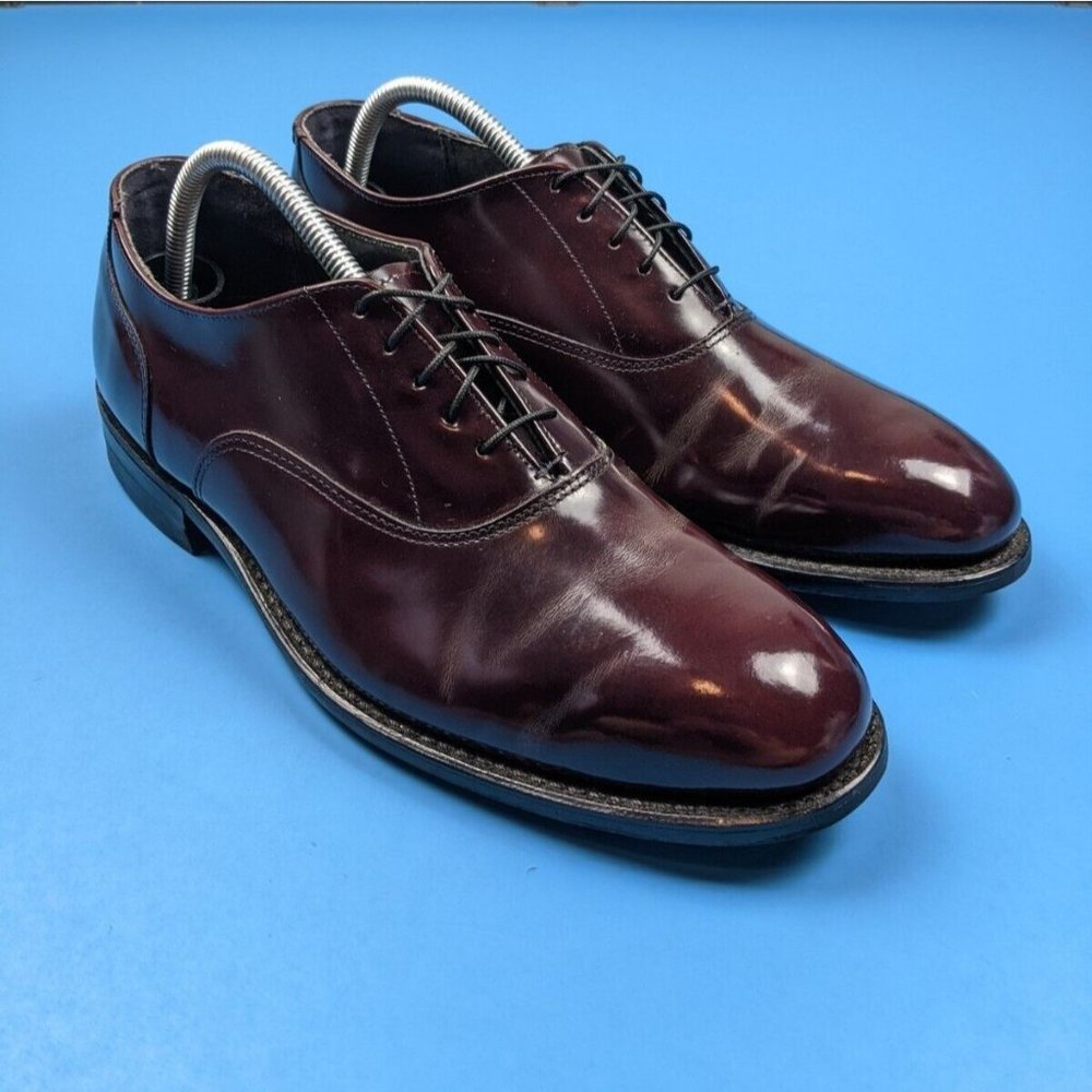 Stuart McGuire Mens Dress Shoes Ortho-Vent Cushion Burgundy Size 9 E